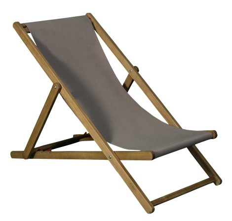 KENT LIVING Liegestuhl Akazie 56,5x97x87 cm