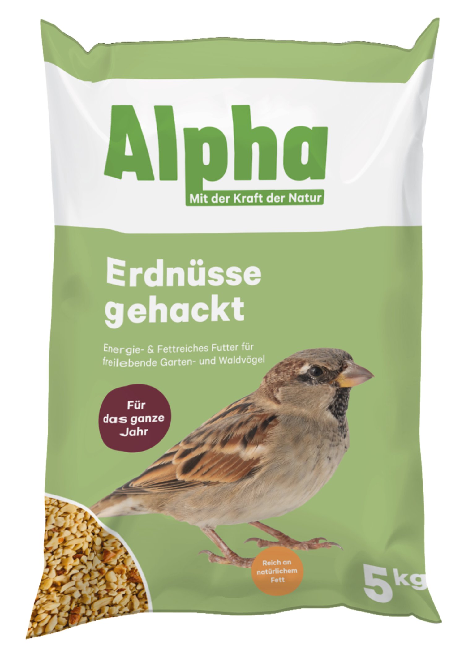 ALPHA Erdnusskerne gehackt 5 kg