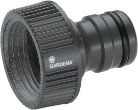 GARDENA Profi-System-Hahnstück, 26,5 mm (G 3/4") für Wasserhahn mit 33,3 mm (G 1")-Gewinde