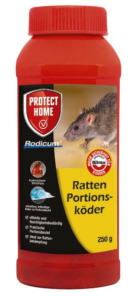 PROTECT HOME Rodicum Ratten Portionsköder 250 g