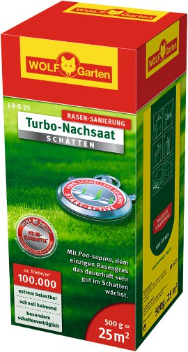 WOLF GARTEN Nachsaatrasen Turbo