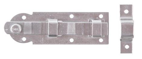 ALBERTS Fensterriegel mit Schlaufe gekröpft verzinkt Länge 80 mm