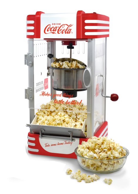 Retro-Popcornmaschine Coca Cola SNP-27CC