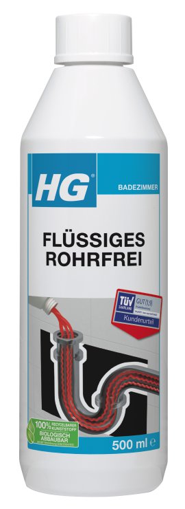 HG flüssiges Rohrfrei
