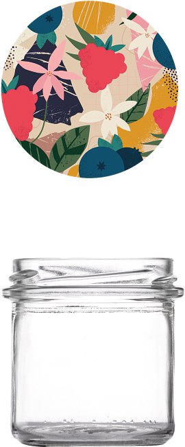 Sturzglas-Set Mandala, 6 Stk., 165 ml