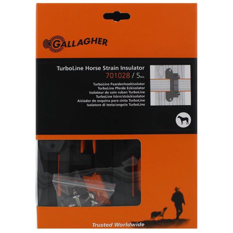 GALLAGHER Breitband-Eckisolator Turboline 5 Stk.