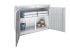 BIOHORT HighBoard 160, 160x70x118 cm, Quarzgrau-Metallic