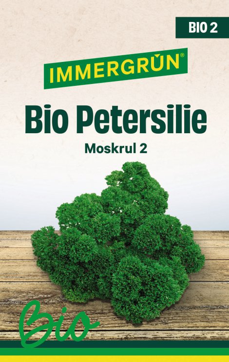 IMMERGRÜN Tütensamen BIO Petersilie Moskrul 2