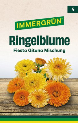 IMMERGRÜN Tütensamen Ringelblume Fiesta Gitana Mischung