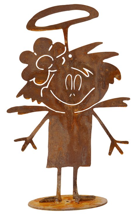 Gartenfigur Engel Nadja 12x4x20 cm (BxTxH)