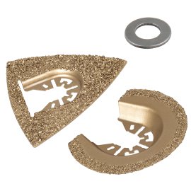 WOLFCRAFT Vibrationssägen Zubehör-Set Pro 2-tlg.