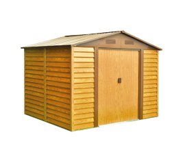 PERGART Gerätehaus Frankfurt II Holzoptik