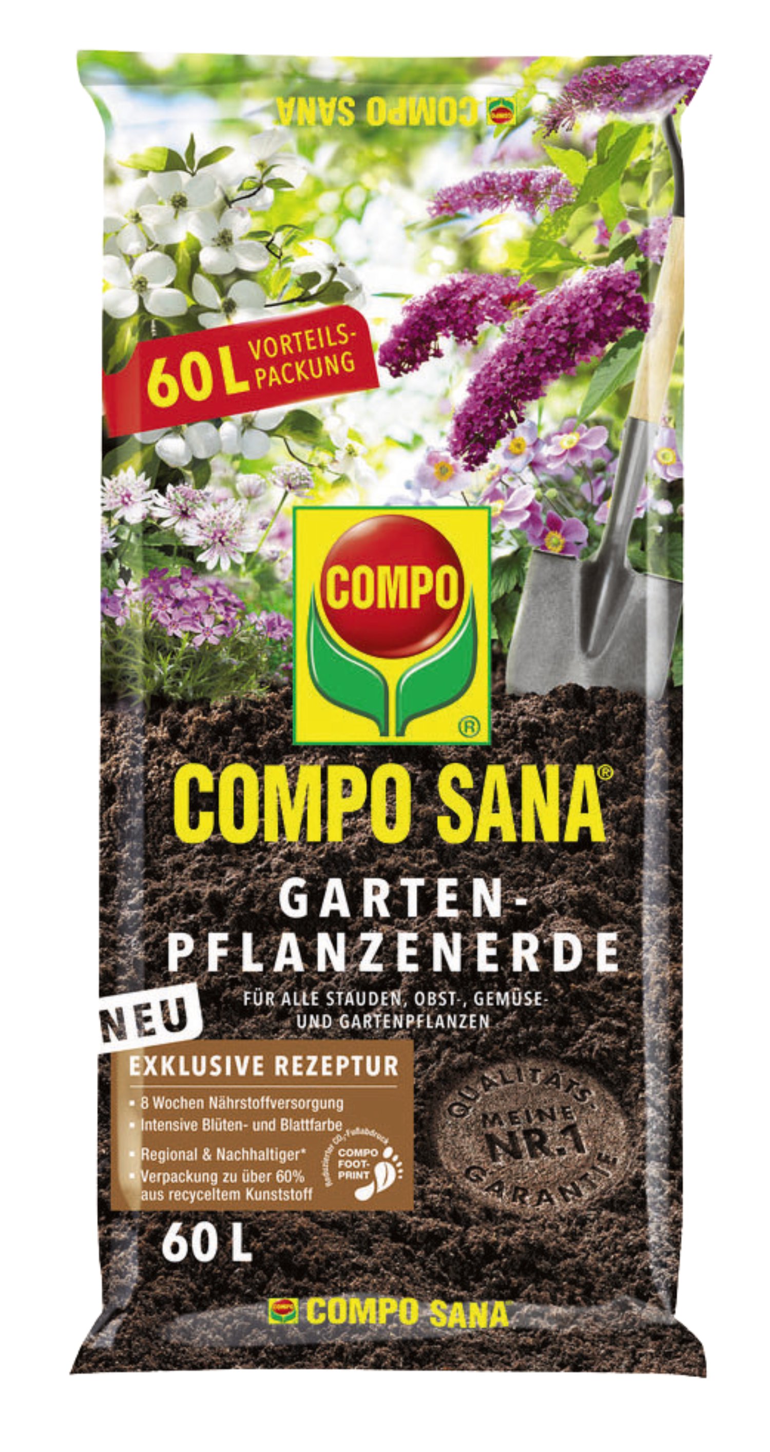 COMPO® Gartenpflanzerde 60 l
