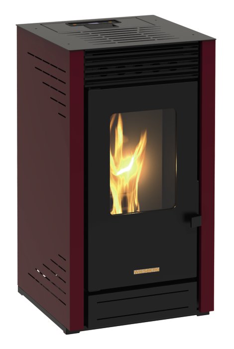 BLAZE Pelletofen Maui Bordeaux