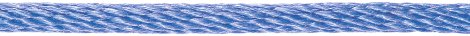 PP-Seil spiralgeflochten Blau 8 mm 125 m
