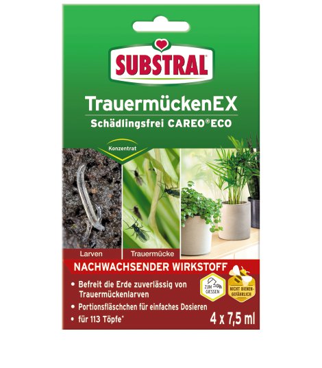 SUBSTRAL® Celaflor® Trauermücken-Ex Schädlingsfrei 4x7,5 ml