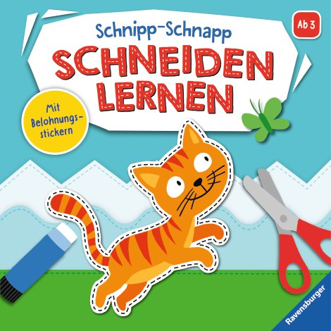 RAVENSBURGER Buch Schnipp-Schnapp Schneiden lernen