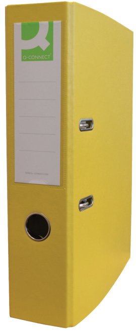 Q-Connect PP-Ordner A4 Gelb 7,5 cm