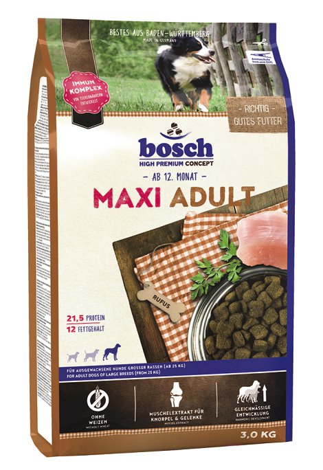 BOSCH Hundenahrung Maxi Adult 3 kg