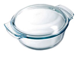 Kasserolle Rund mit Deckel