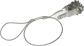 Zahnrad-Drahtspanner mit integriertem Isolator