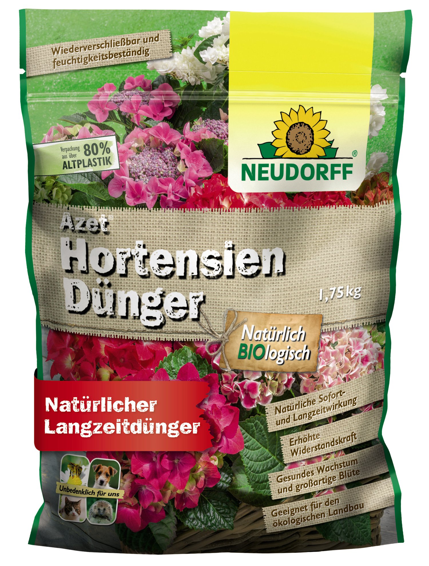 NEUDORFF® Hortensiendünger Azet 1,75 kg
