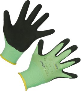 Handschuh Universal Latexschaum Grün