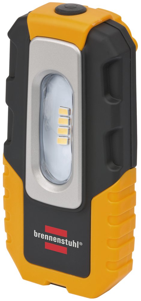 BRENNENSTUHL Akku-Handleuchte 4 LED Magnet Clip 220 lm