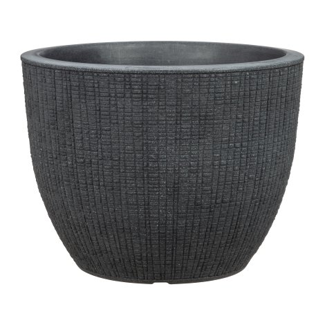 SCHEURICH Pflanztopf Barceo Stony Black 30 cm