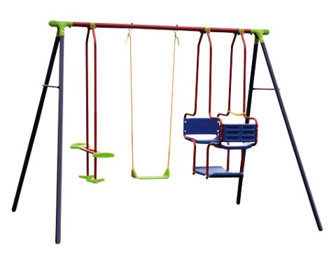 3-tlg. Kinderschaukel - Gondel, Wippe, Brett