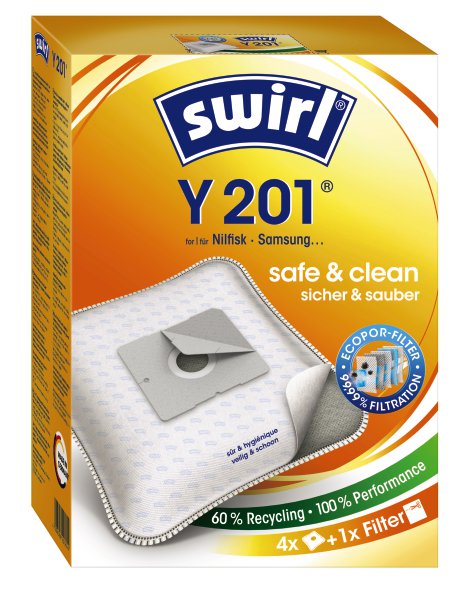 SWIRL Staubbeutel Y 201 MicroPor® Plus