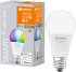 LEDVANCE Wifi-SMART+Classic LED-Lampe E27 RGBW Multicolor EX 60W 9W/2700-6500K