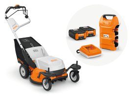 STIHL Akku-Rasenmäher RMA 765 V + Akku 2 AP 300S + Ladegerät AL 500