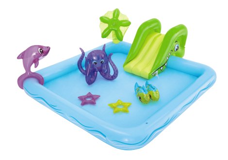 Spielpool Aquarium Play mit Rutsche 239x206x86 cm