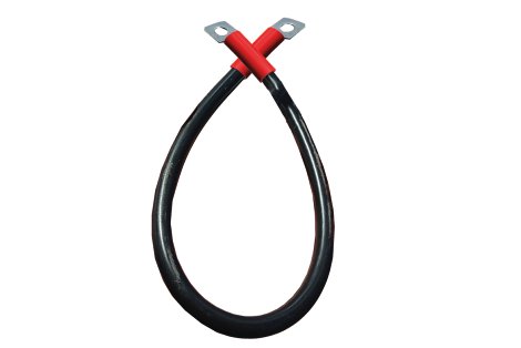 Massekabel Auge-Auge rot