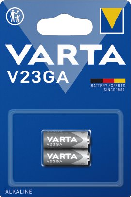 VARTA Alkaline Knopfzelle V23GA 12V 2er Pack