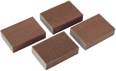 Schleifblock-Set K60/80/100/120, 4-tlg.