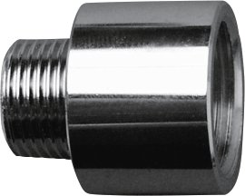CORNAT Übergangsstück 1/2" IG, 3/8" AG, verchromt