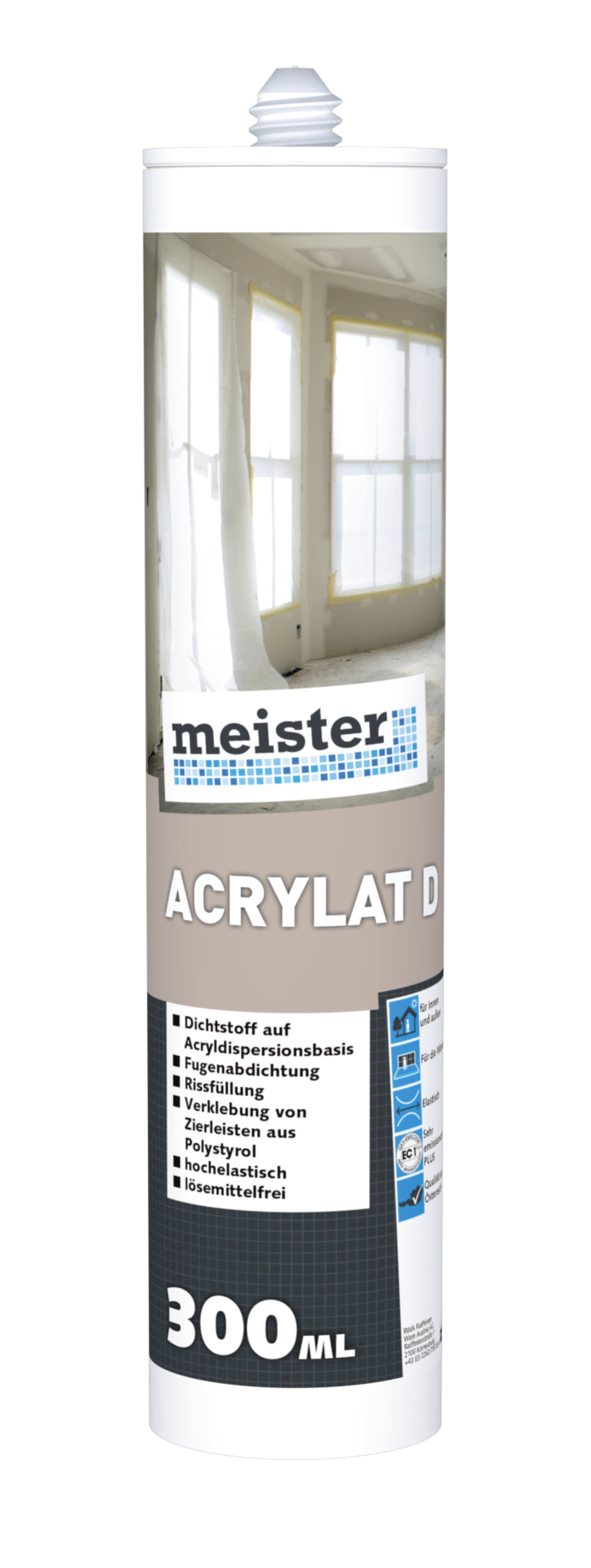 MEISTER Acrylat D 300 ml, weiß