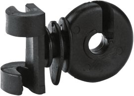 Automatik Zusatzisolator Clip oval, 25 Stk.