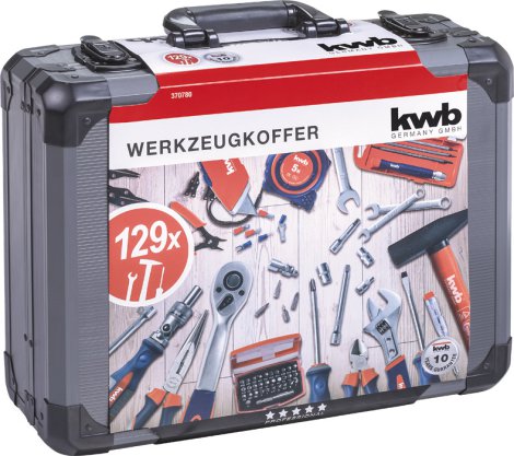 KWB Werkzeugkoffer 129-tlg.