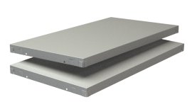 SCHULTE REGALWELT Fachboden PowerMax Weiß, 2 Stk.