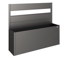 BIOHORT Sichtschutz für Belvedere + AC-GL, dunkelgrau-metallic