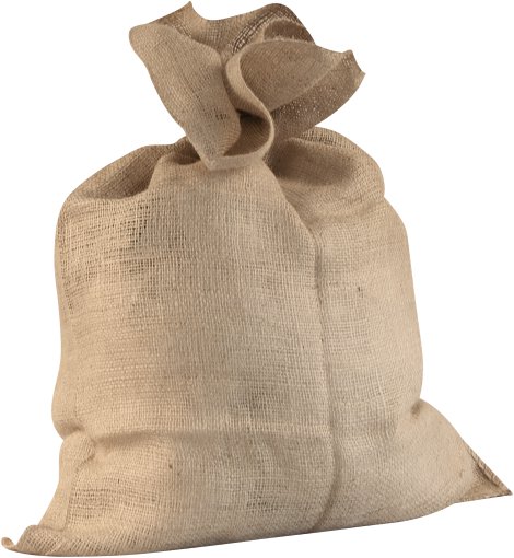 WINDHAGER Jute Sack Natur ÖKO 40x60 cm, 3 Stk.