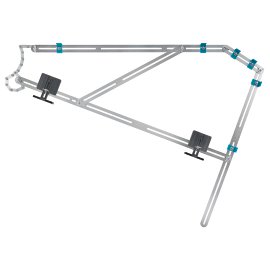 WOLFCRAFT Konturenlehre Treppenbau groß