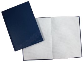 DONAU Notizbuch A5 kariert 96 Blatt