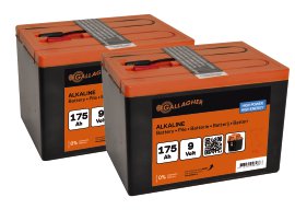 GALLAGHER Powerpack Batterie Doppelpack, 9 V
