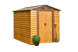 PERGART Gerätehaus Frankfurt II Holzoptik