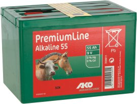 AKO Trockenbatterie Alkaline 9V 55 Ah