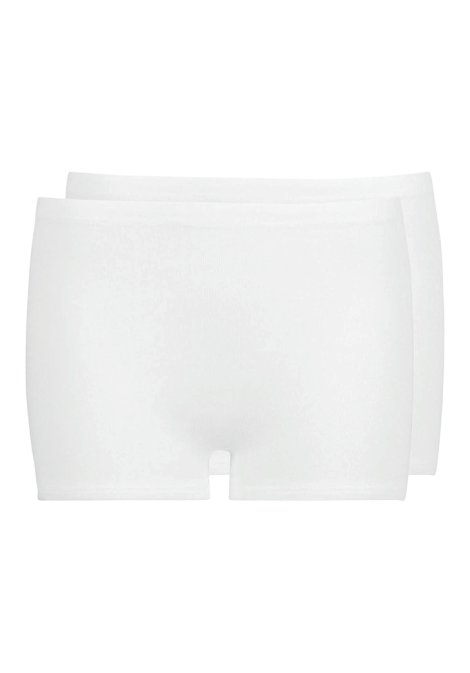 Schlüpfer Doppelpackung kurz Weiß 48